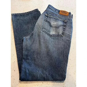 Chaps denim straight fit 34/32 100% cotton mens jeans
